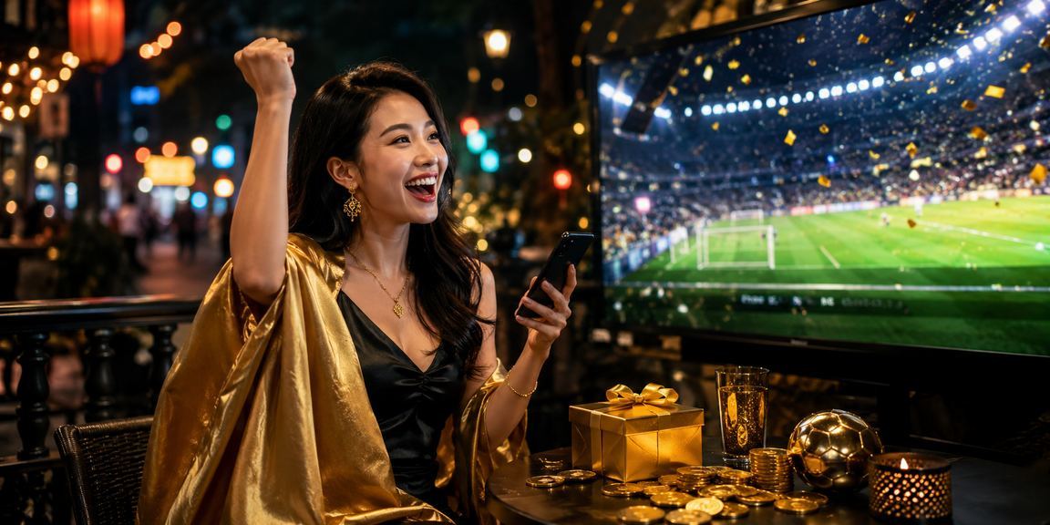Người dùng tại Hà Nội kiểm tra giao dịch cá cược bóng đá trong quán cà phê